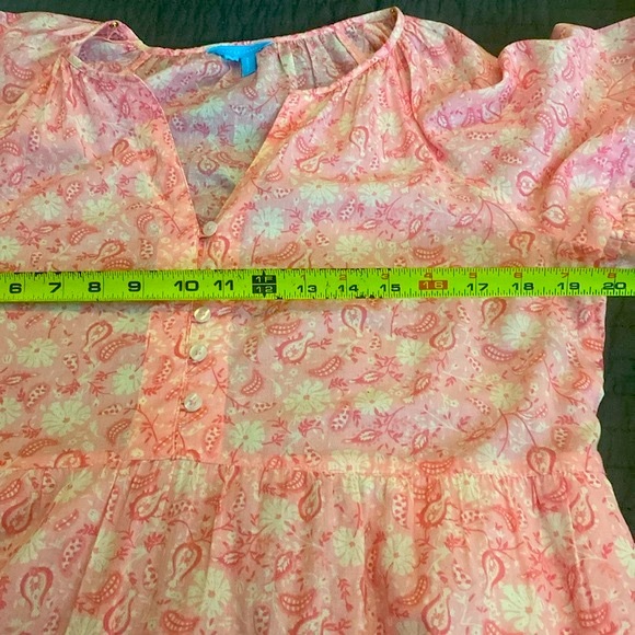 Draper James MIDI Dress Size Medium Like New - Picture 7 of 12